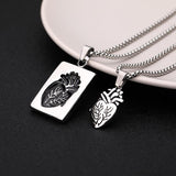 Puzzle Jewelry Couple Collares Anatomical