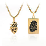 Puzzle Jewelry Couple Collares Anatomical