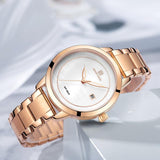 Luxury Brand NAVIFORCE Rose Gold