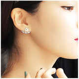 New Fashion Simulated Pearls Pendientes