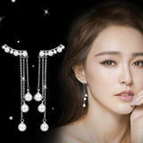 New Fashion Simulated Pearls Pendientes