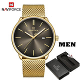 NAVIFORCE Couple Watch Mens Watch