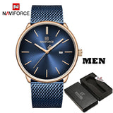 NAVIFORCE Couple Watch Mens Watch