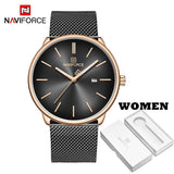NAVIFORCE Couple Watch Mens Watch