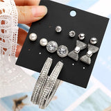 Hesiod New Earrings Sets Gold Silver Small