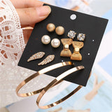 Hesiod New Earrings Sets Gold Silver Small