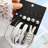 Hesiod New Earrings Sets Gold Silver Small