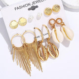 Hesiod New Earrings Sets Gold Silver Small