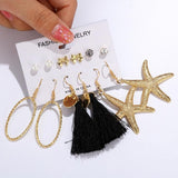 Hesiod New Earrings Sets Gold Silver Small