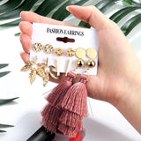 Hesiod New Earrings Sets Gold Silver Small