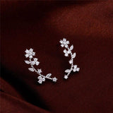 Korean Jewelry Zircon Pearl Heart Crystal