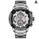 NAVIFORCE Men Watches Gold Stainless