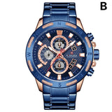 NAVIFORCE Men Watches Gold Stainless