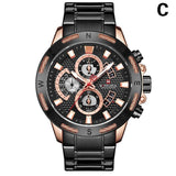 NAVIFORCE Men Watches Gold Stainless