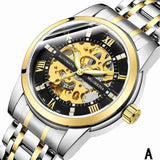 NAVIFORCE Men Watches Gold Stainless