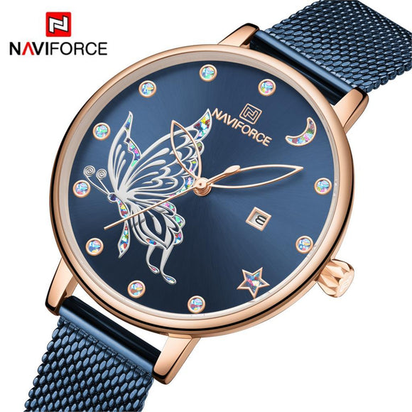 NAVIFORCE Luxury Brand Watch Women