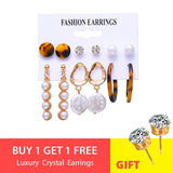 Minimalist Mixed Small Earrings Set