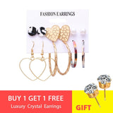 Minimalist Mixed Small Earrings Set