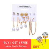 Minimalist Mixed Small Earrings Set