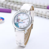 Princess Kids Watches Leather Strap
