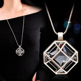 Long Necklaces & Pendants for Women Maxi Collier Femme Geometric