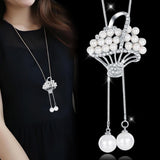Long Necklaces & Pendants for Women Maxi Collier Femme Geometric