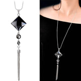 Long Necklaces & Pendants for Women Maxi Collier Femme Geometric