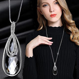 Long Necklaces & Pendants for Women Maxi Collier Femme Geometric