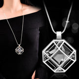 Long Necklaces & Pendants for Women Maxi Collier Femme Geometric