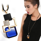 Long Necklaces & Pendants for Women Maxi Collier Femme Geometric