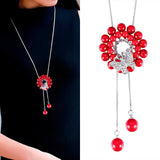 Long Necklaces & Pendants for Women Maxi Collier Femme Geometric