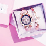 2019 Women Watches Bracelet set Starry
