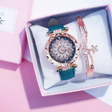 2019 Women Watches Bracelet set Starry