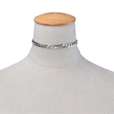 IngeSight.Z Punk Curb Cuban Choker Necklace