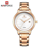 Luxury Brand NAVIFORCE Rose Gold
