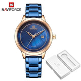 Luxury Brand NAVIFORCE Rose Gold