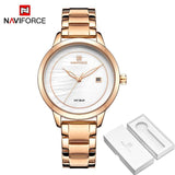 Luxury Brand NAVIFORCE Rose Gold