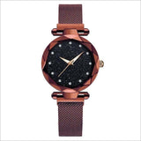 Top Brand Star Watch For Women Rose