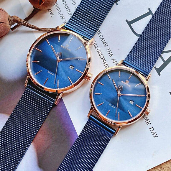NAVIFORCE Quartz Watches Clock Male