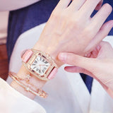 Square Luxury Diamond Women Watches