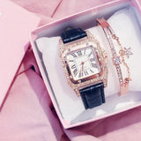Square Luxury Diamond Women Watches